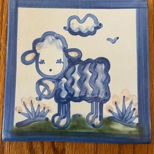 M. A. Hadley Pottery tile